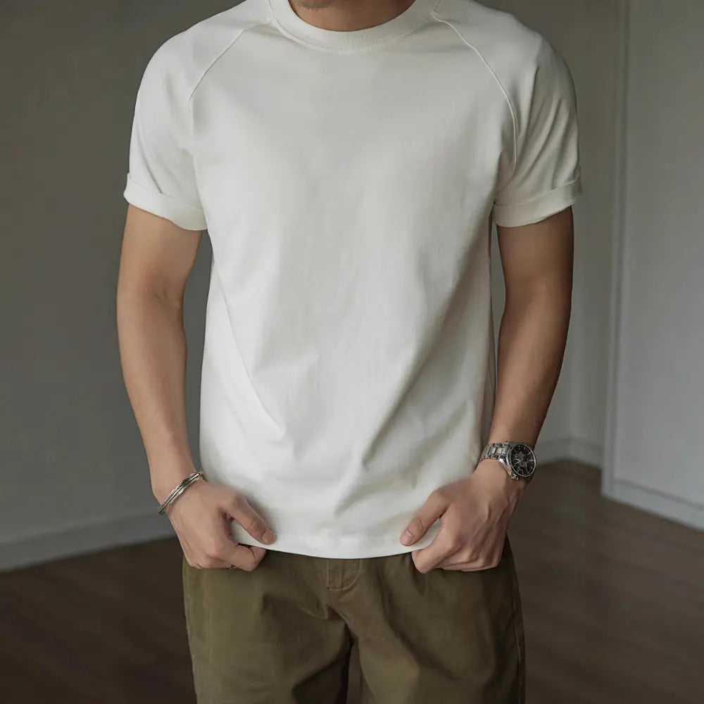 American Retro 300g Mens Heavyweight t shirts –  Sportswear Essential | Old Money Style Prendersons