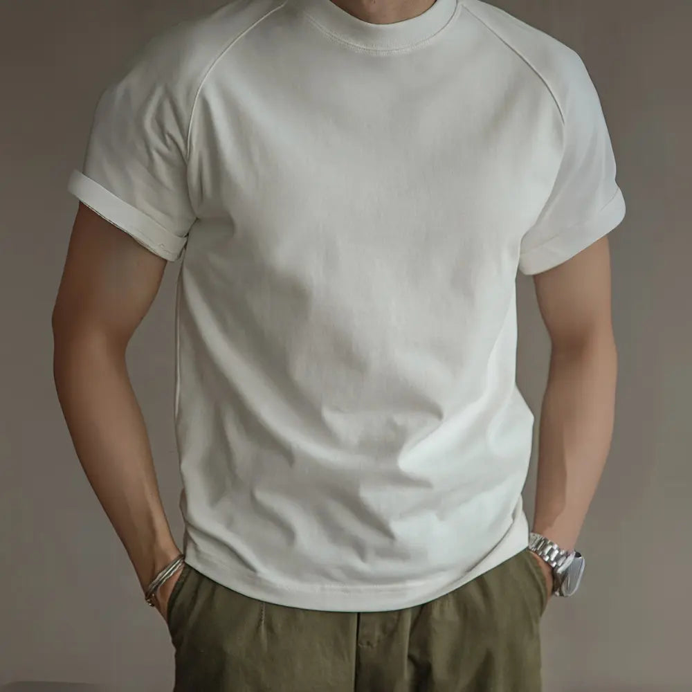 American Retro 300g Mens Heavyweight t shirts –  Sportswear Essential | Old Money Style Prendersons