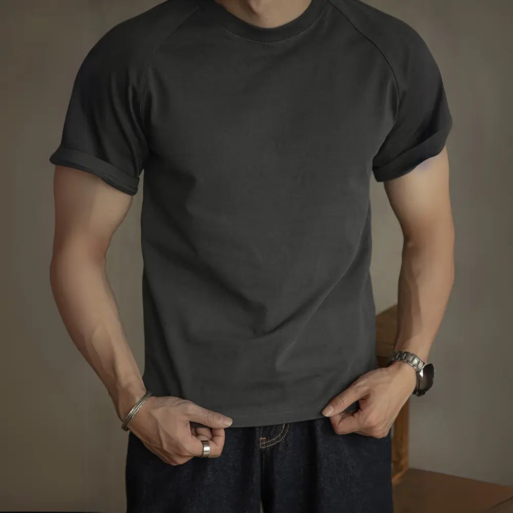 American Retro 300g Mens Heavyweight t shirts –  Sportswear Essential | Old Money Style Prendersons