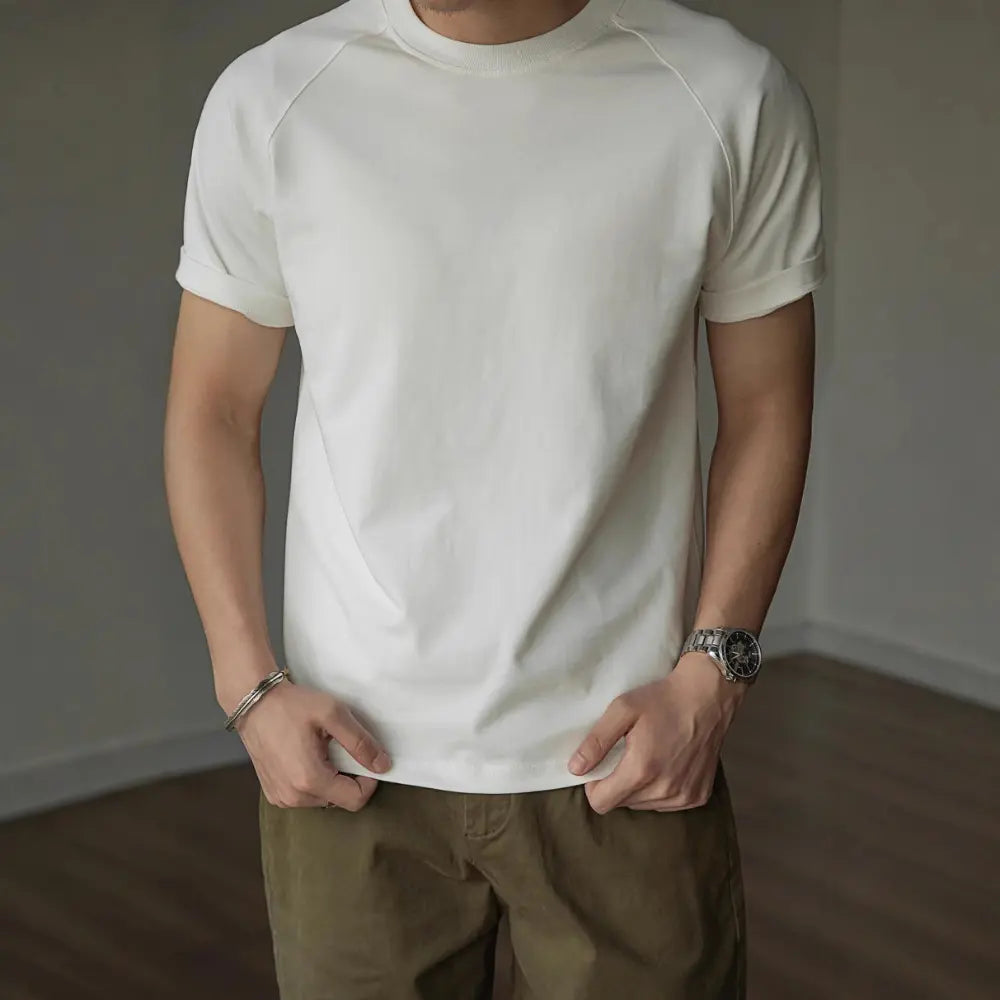 American Retro 300g Mens Heavyweight t shirts –  Sportswear Essential | Old Money Style Prendersons