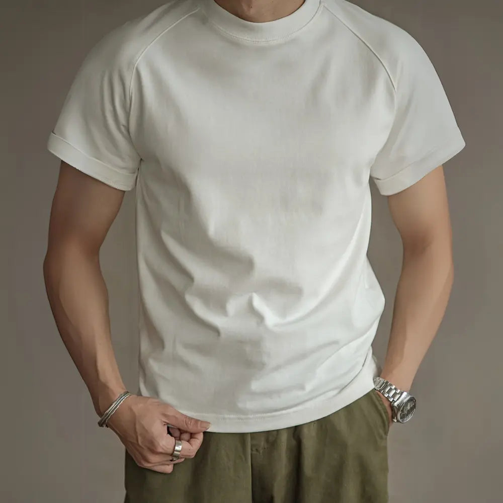 American Retro 300g Mens Heavyweight t shirts –  Sportswear Essential | Old Money Style Prendersons