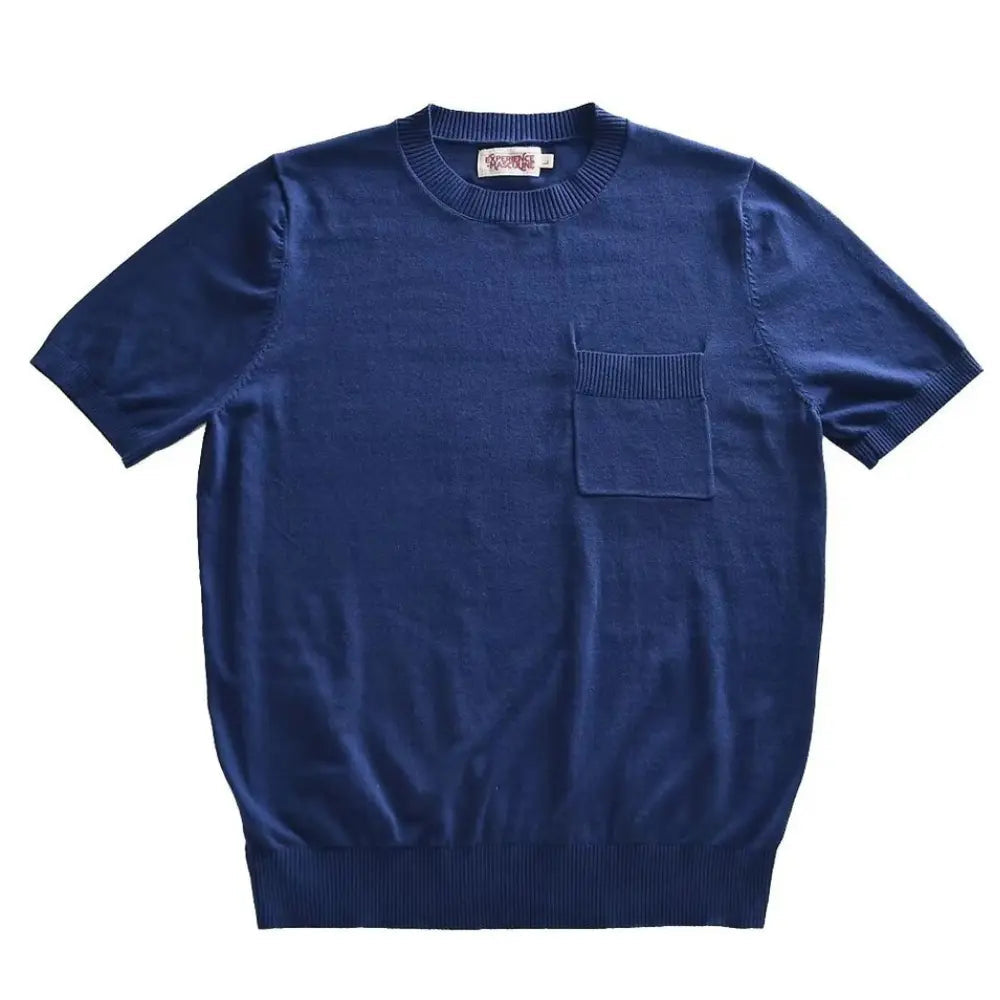 American Retro Loose Fit Round Neck T Shirt –  Breathable Italian Knit | Old Money Style Prendersons