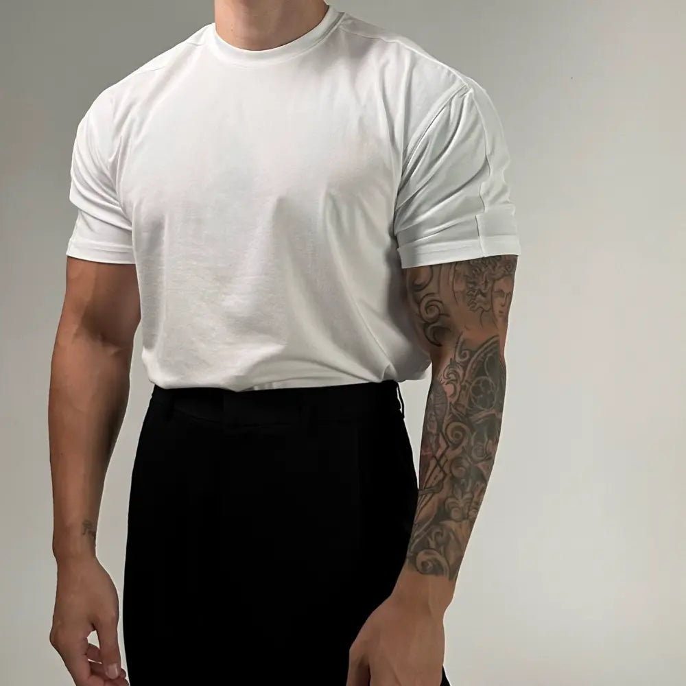 American Retro Sports Short Sleeve Mens Summer T Shirts –  Summer Essential | Old Money Menswear Prendersons
