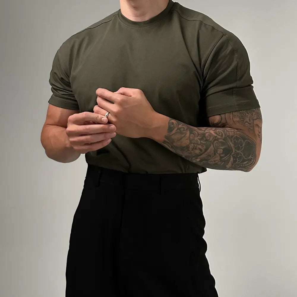 American Retro Sports Short Sleeve Mens Summer T Shirts –  Summer Essential | Old Money Menswear Prendersons