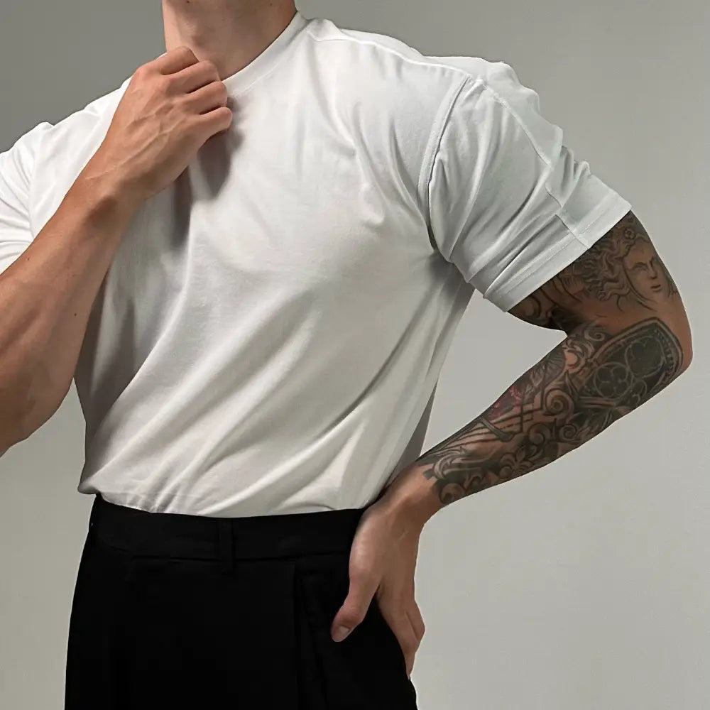 American Retro Sports Short Sleeve Mens Summer T Shirts –  Summer Essential | Old Money Menswear Prendersons