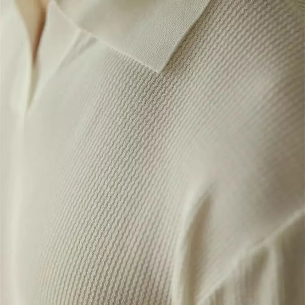 American Polo V Neck T Shirts for Men – Black & White | Old Money Menswear Prendersons