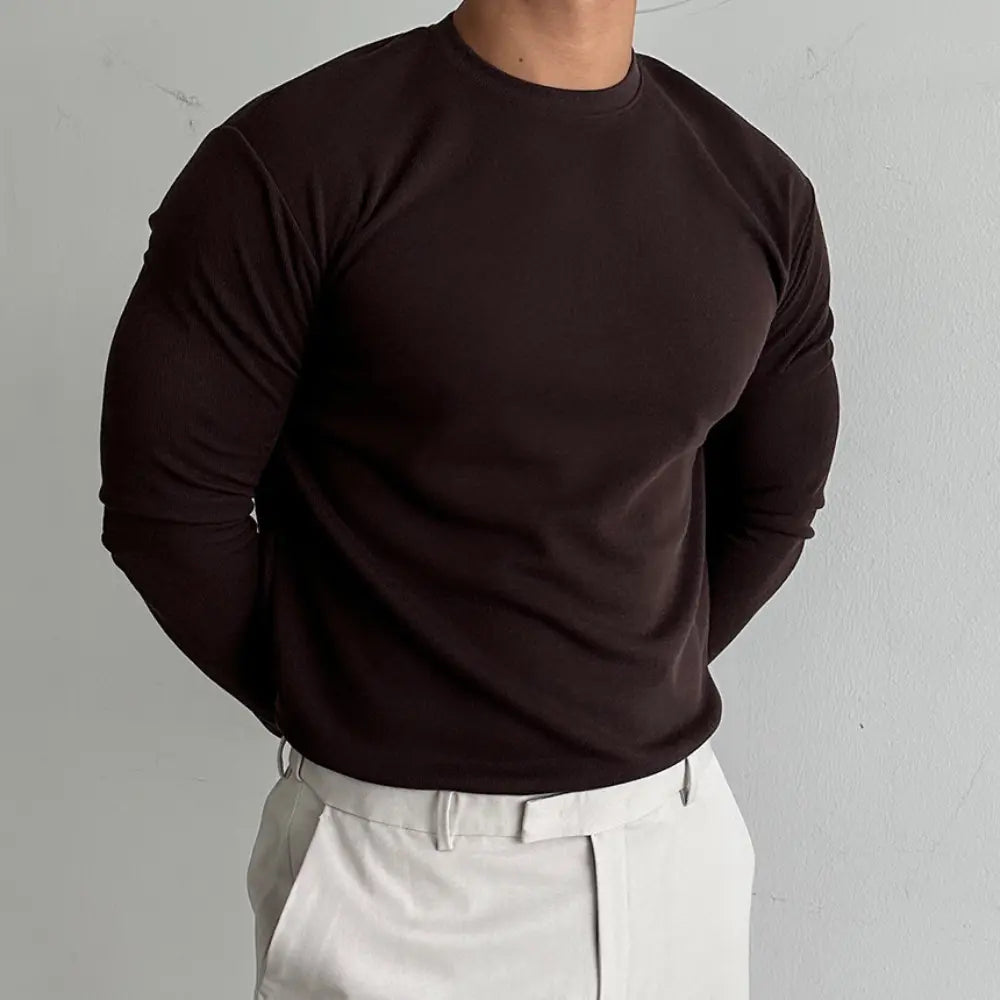 Slim Fit Thermal Men's Undershirts – Milky White, Black & More | Old Money Essentials Prendersons