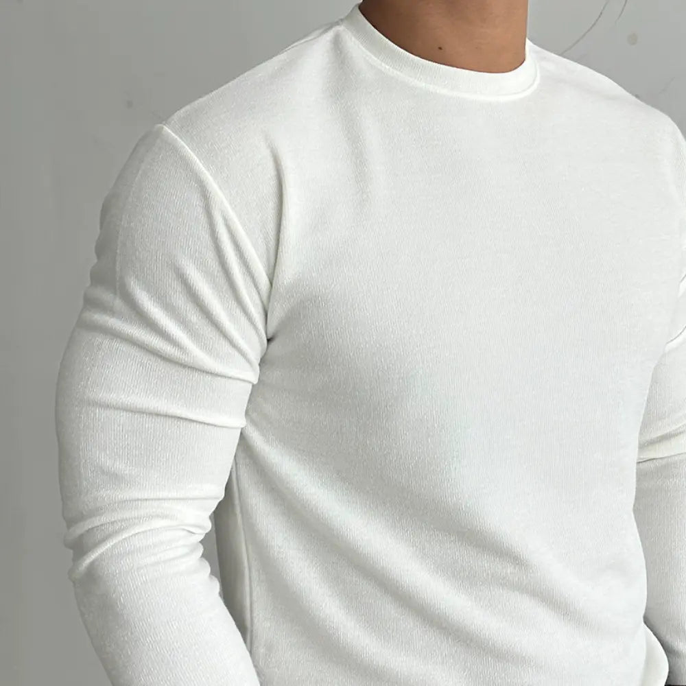 Slim Fit Thermal Men's Undershirts – Milky White, Black & More | Old Money Essentials Prendersons
