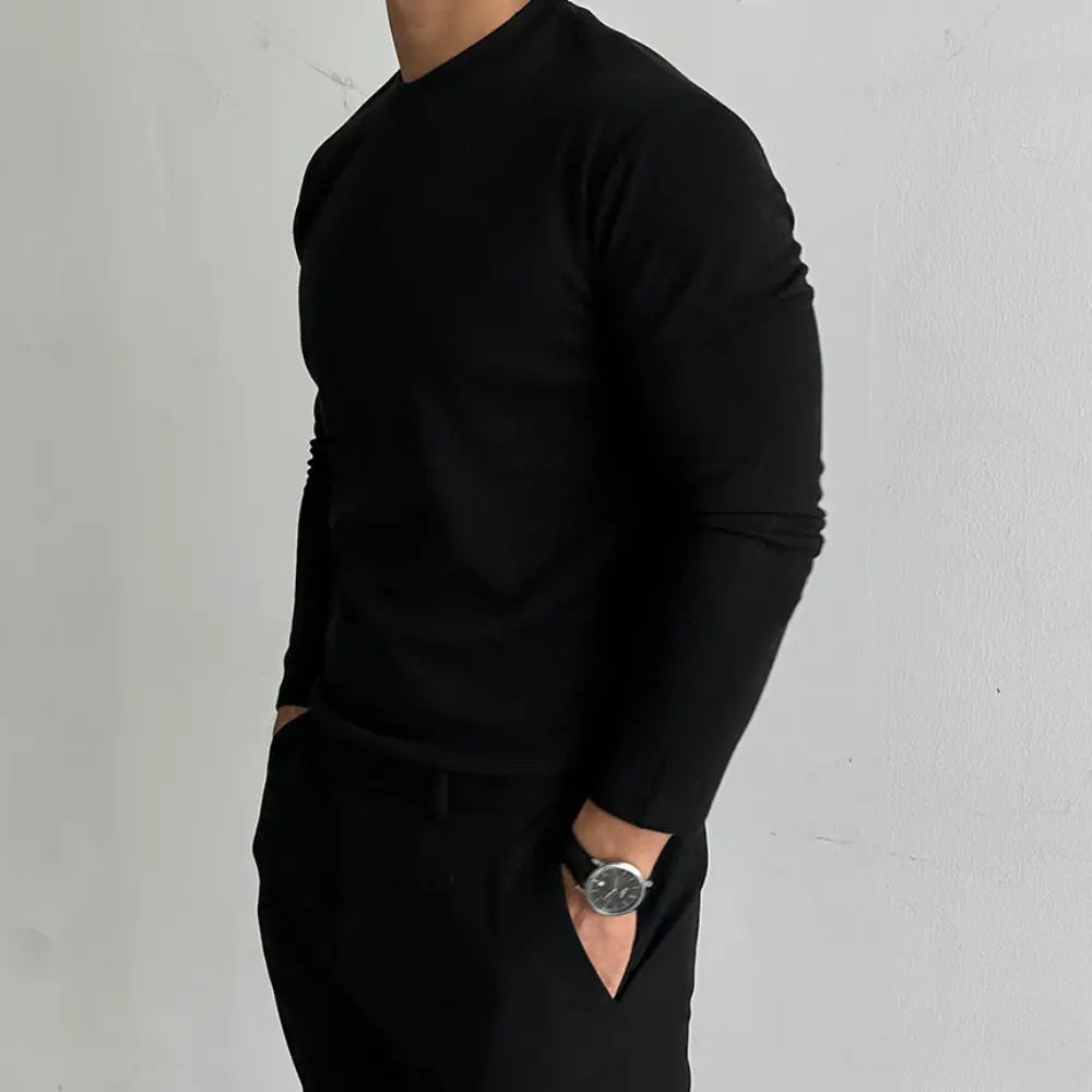 Slim Fit Thermal Men's Undershirts – Milky White, Black & More | Old Money Essentials Prendersons