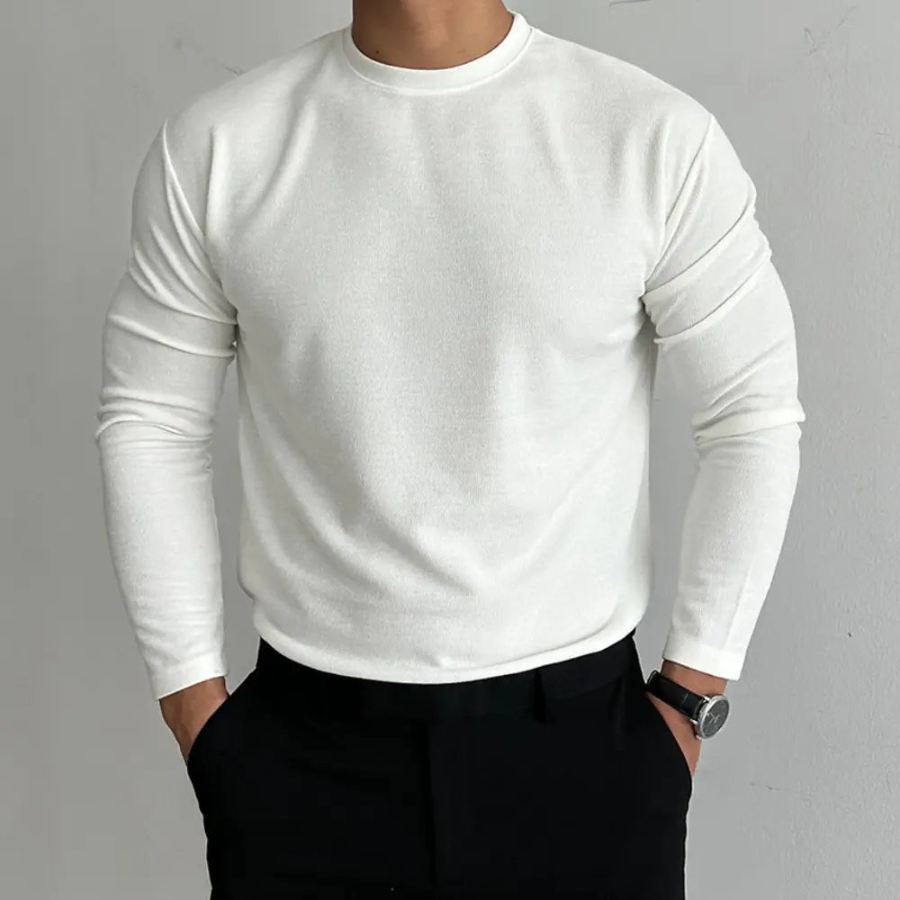 Slim Fit Thermal Men's Undershirts – Milky White, Black & More | Old Money Essentials Prendersons