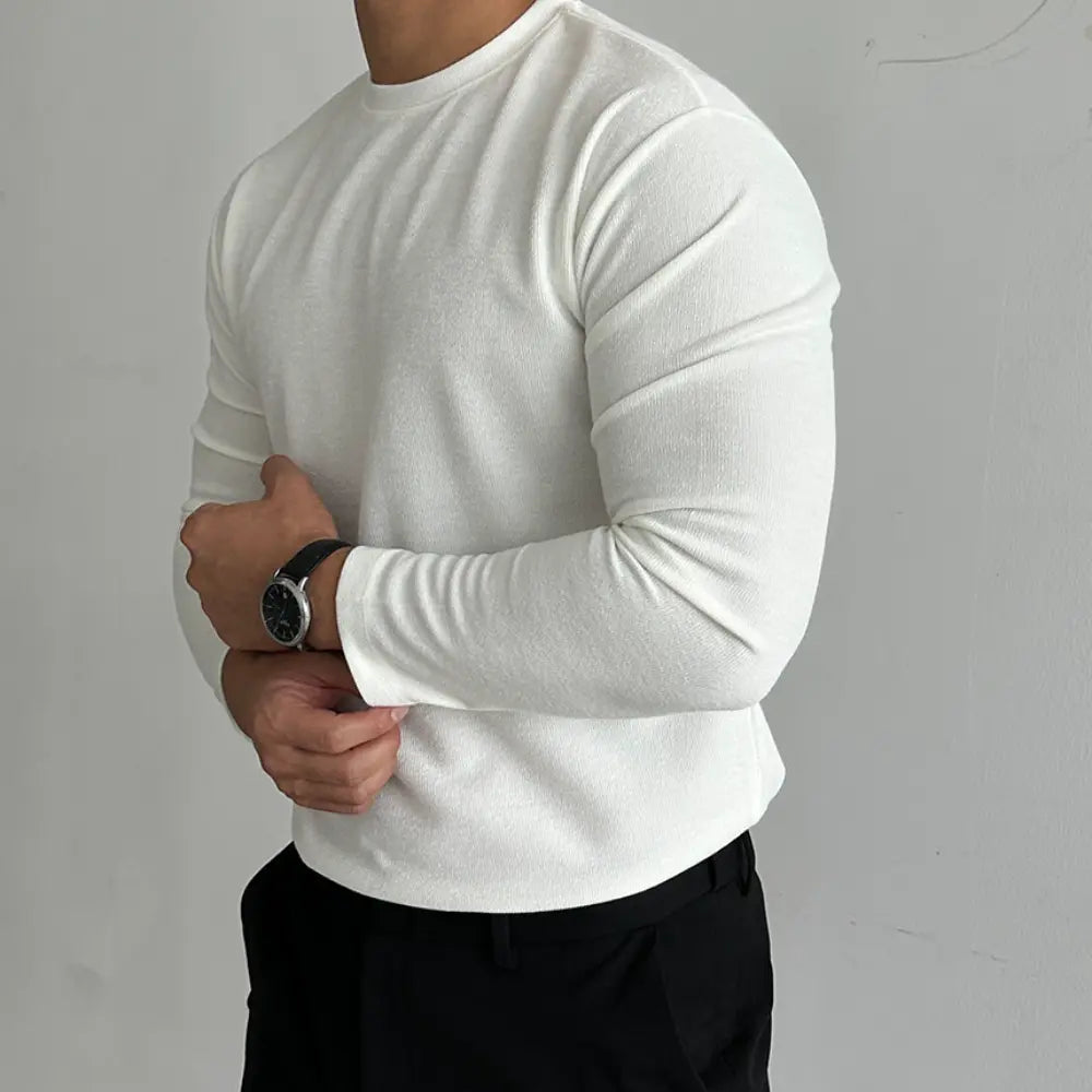 Slim Fit Thermal Men's Undershirts – Milky White, Black & More | Old Money Essentials Prendersons