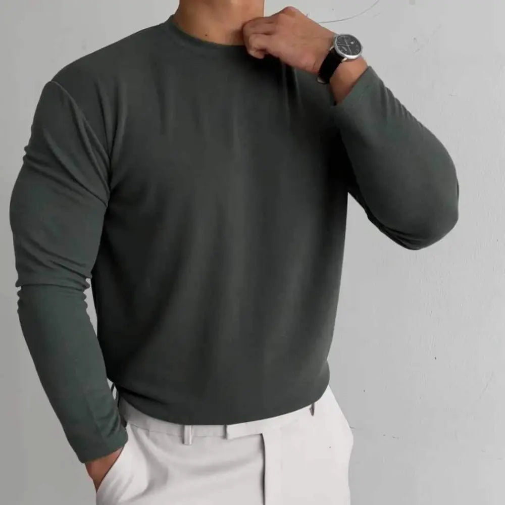Slim Fit Thermal Men's Undershirts – Milky White, Black & More | Old Money Essentials Prendersons