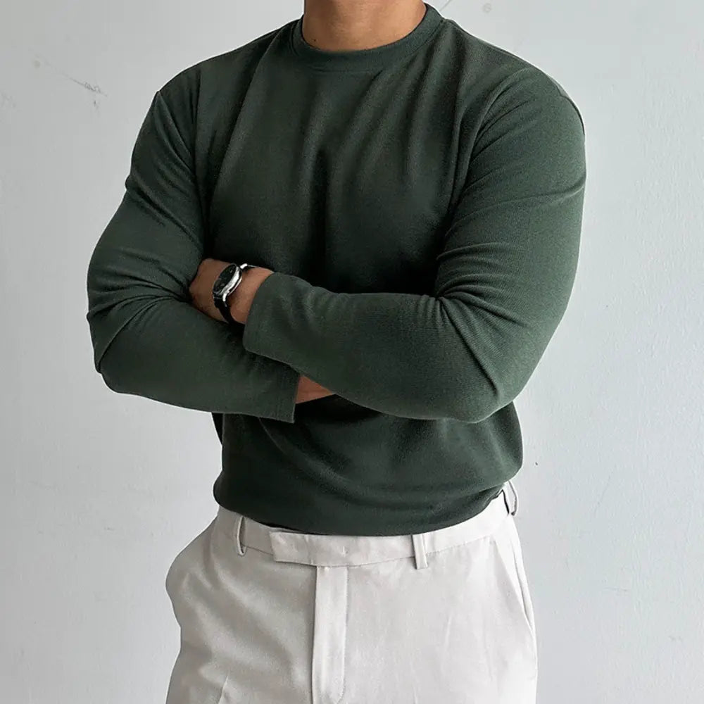 Slim Fit Thermal Men's Undershirts – Milky White, Black & More | Old Money Essentials Prendersons
