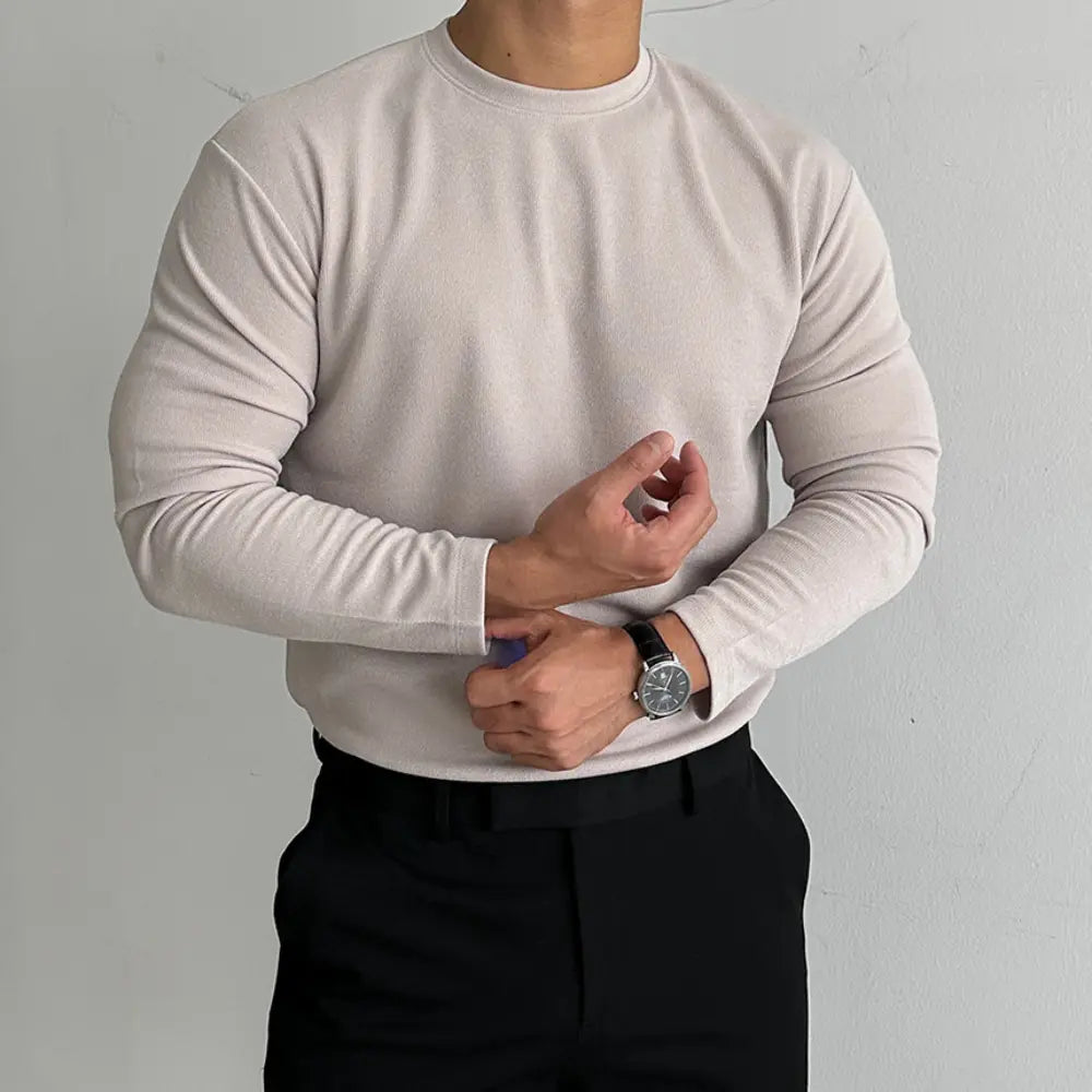 Slim Fit Thermal Men's Undershirts – Milky White, Black & More | Old Money Essentials Prendersons