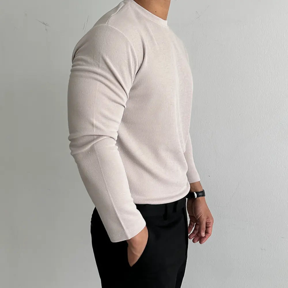 Slim Fit Thermal Men's Undershirts – Milky White, Black & More | Old Money Essentials Prendersons