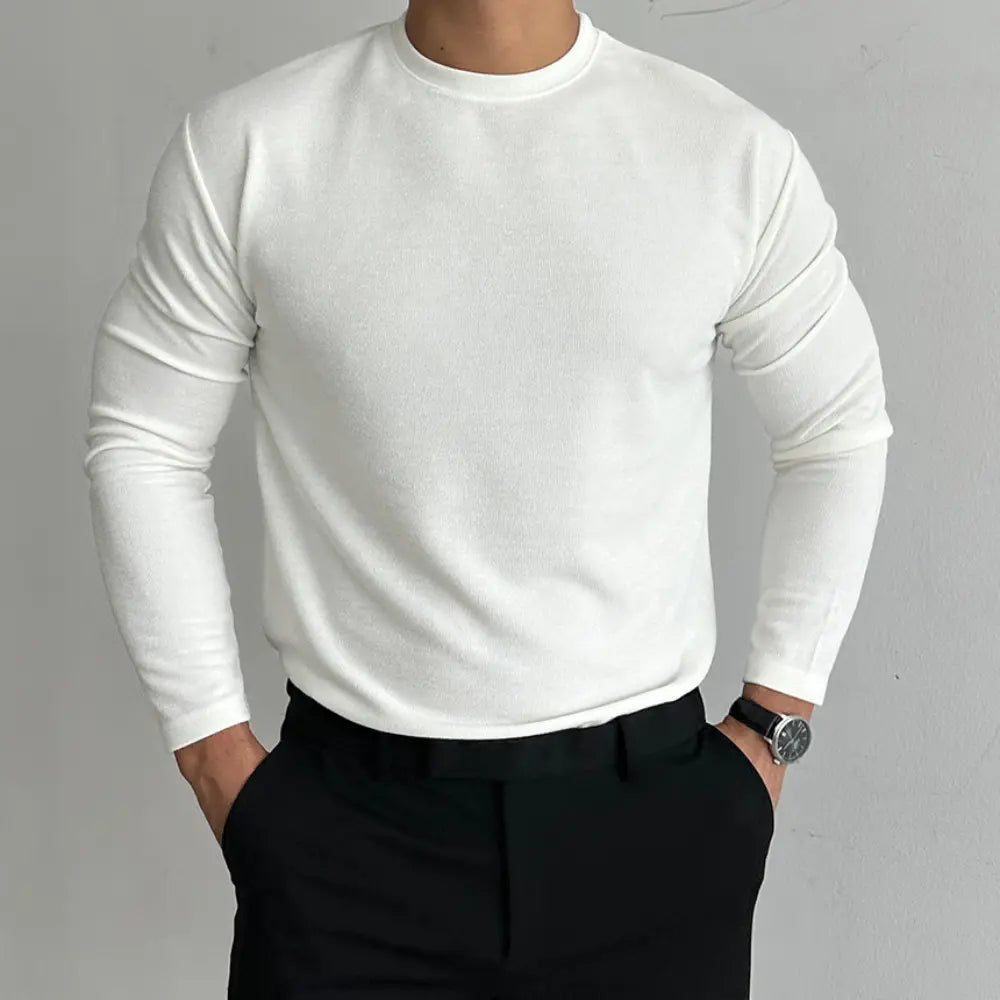 Slim Fit Thermal Men's Undershirts – Milky White, Black & More | Old Money Essentials Prendersons