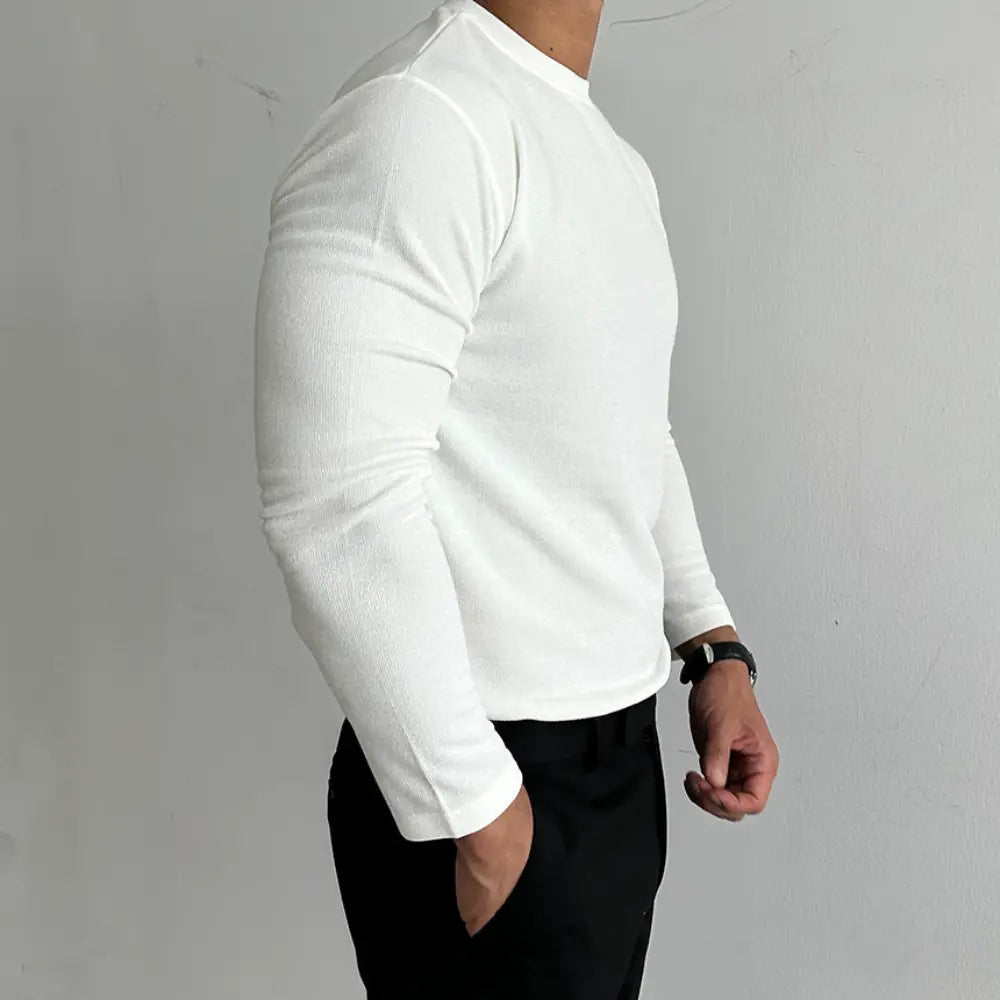 Slim Fit Thermal Men's Undershirts – Milky White, Black & More | Old Money Essentials Prendersons