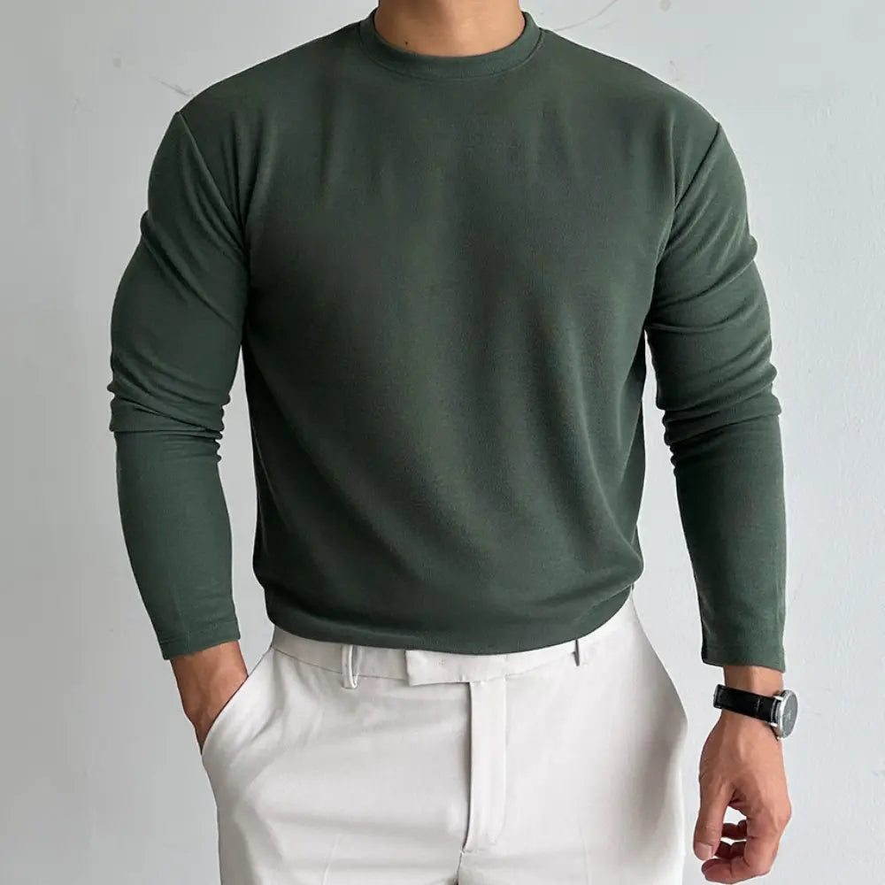 Slim Fit Thermal Men's Undershirts – Milky White, Black & More | Old Money Essentials Prendersons