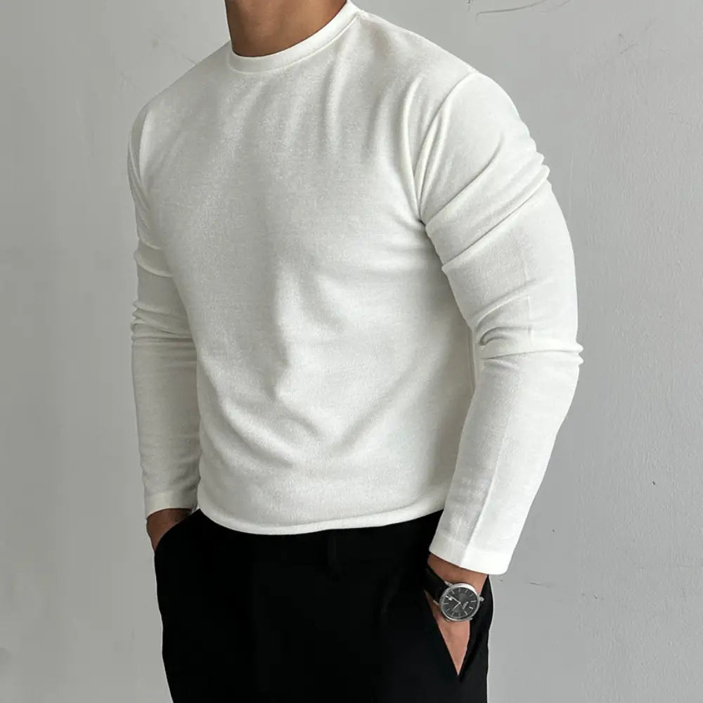 Slim Fit Thermal Men's Undershirts – Milky White, Black & More | Old Money Essentials Prendersons