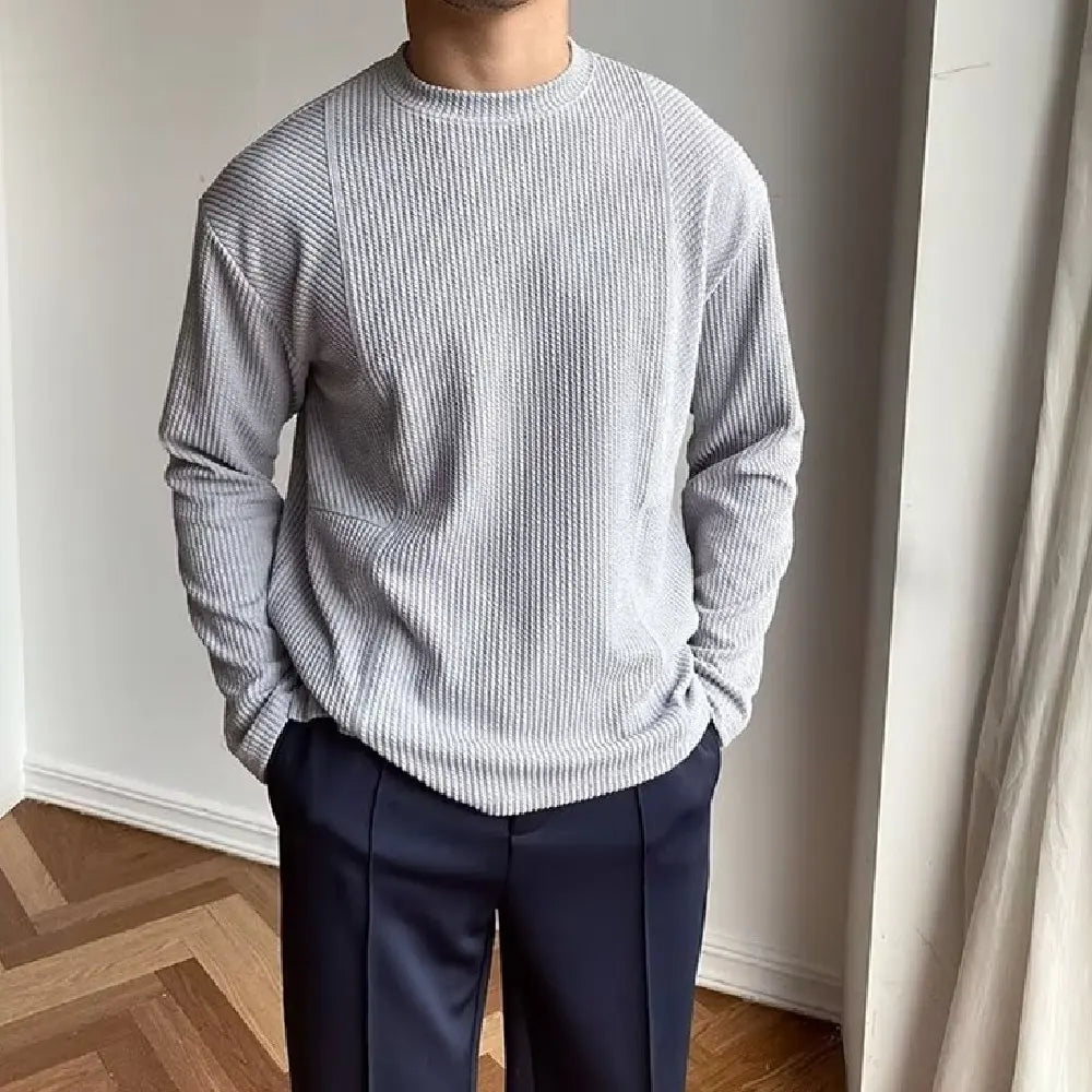 Loose Fit Linen men's Undershirt T-Shirt – Everyday Casual | Old Money Menswear Prendersons