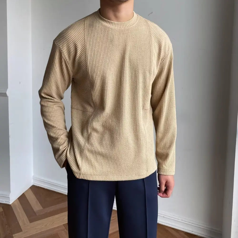 Loose Fit Linen men's Undershirt T-Shirt – Everyday Casual | Old Money Menswear Prendersons