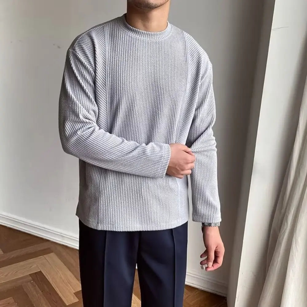 Loose Fit Linen men's Undershirt T-Shirt – Everyday Casual | Old Money Menswear Prendersons