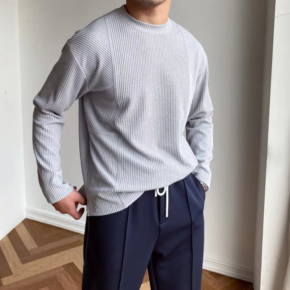 Loose Fit Linen men's Undershirt T-Shirt – Everyday Casual | Old Money Menswear Prendersons