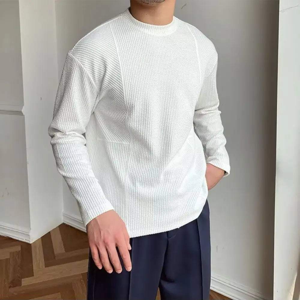 Loose Fit Linen men's Undershirt T-Shirt – Everyday Casual | Old Money Menswear Prendersons