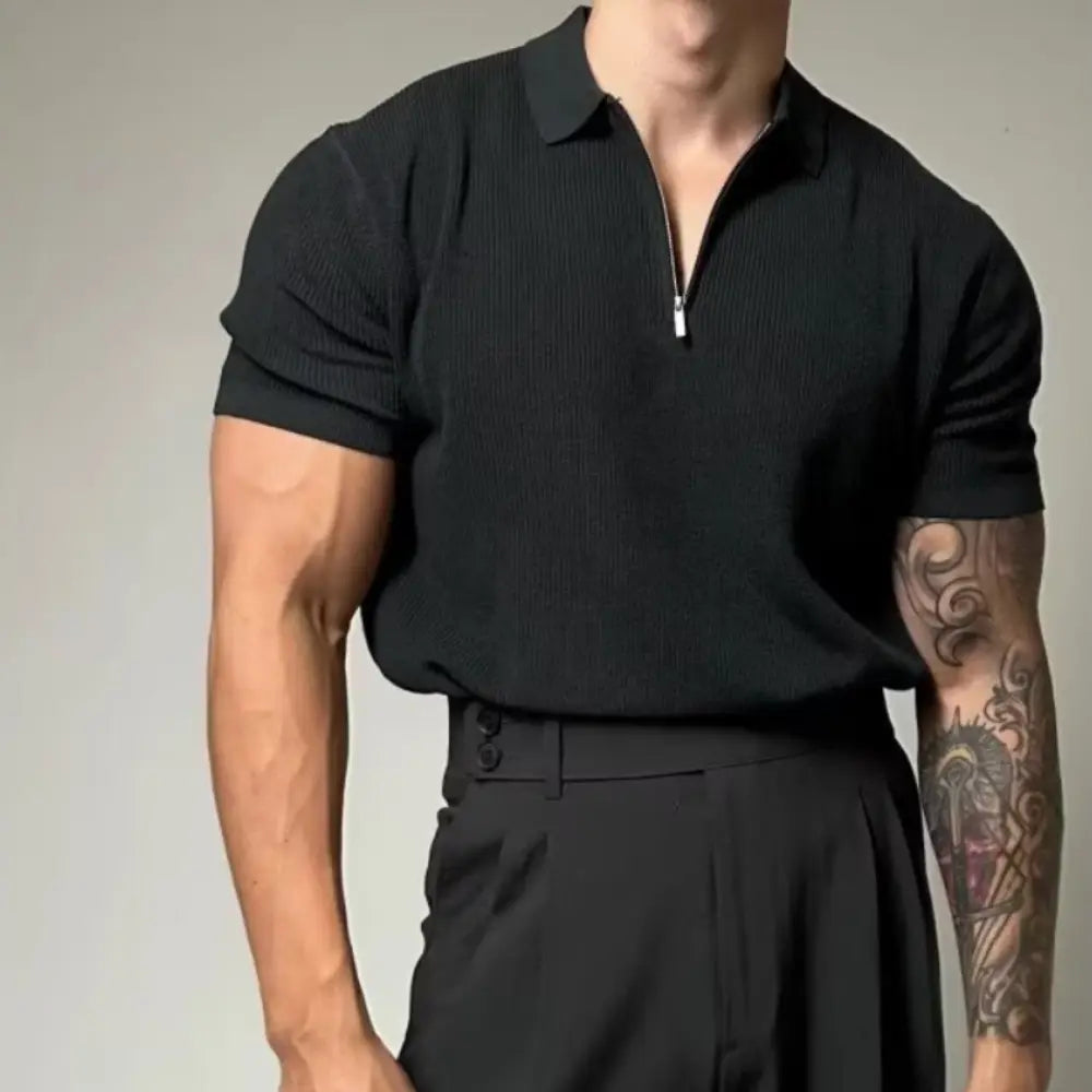 Loose Fit Striped Mens Half Sleeve Shirts – Apricot, Black & More | Old Money Menswear Prendersons