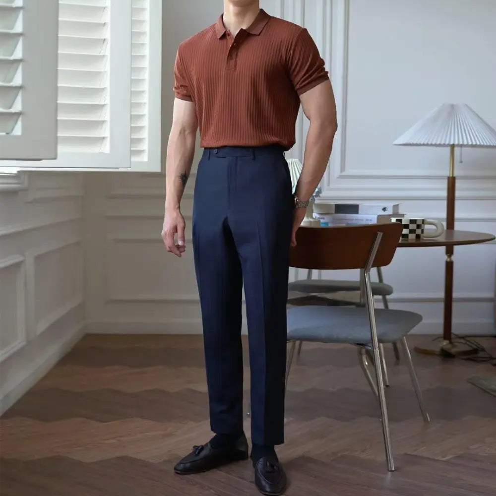 Slim Fit Mens Short Sleeve T Shirts –  Lightweight & Breathable | Old Money Menswear Prendersons