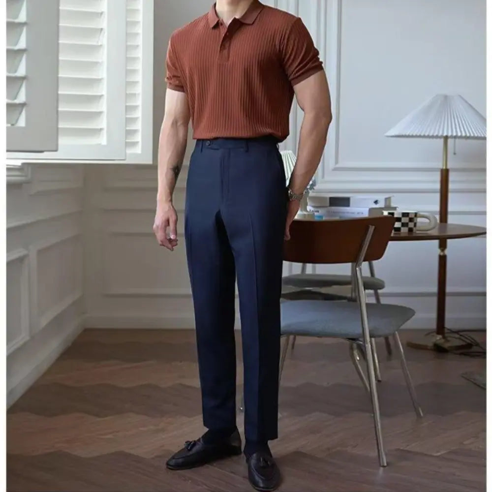 Slim Fit Mens Short Sleeve T Shirts –  Lightweight & Breathable | Old Money Menswear Prendersons