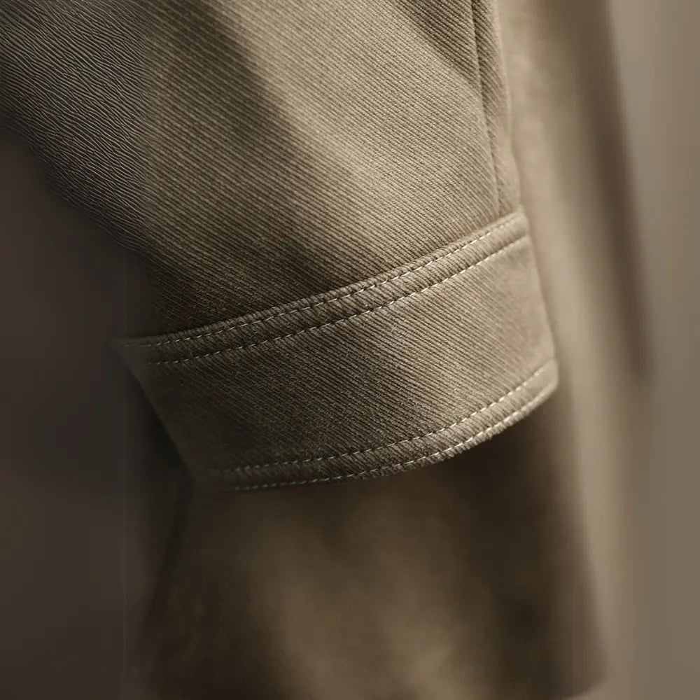 Utility Fit Retro Style Jacket – Retro Green | Autumn Outerwear | Heritage Workwear Aesthetic Prendersons