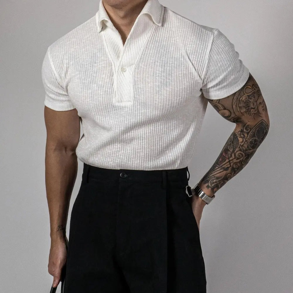Regular Fit Sports Short Sleeve Polo Shirt – Smart Casual | Old Money Menswear Prendersons