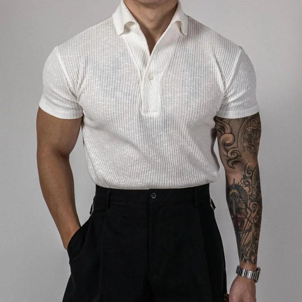Regular Fit Sports Short Sleeve Polo Shirt – Smart Casual | Old Money Menswear Prendersons