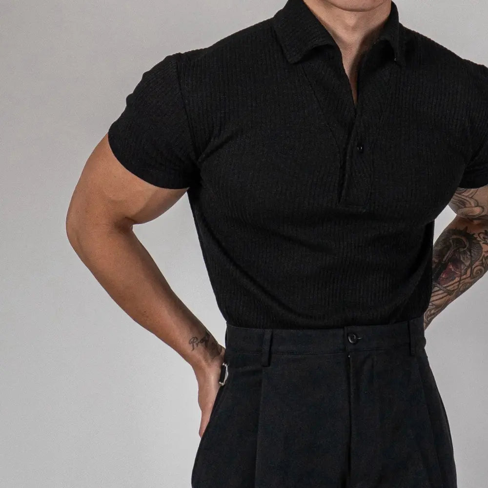 Regular Fit Sports Short Sleeve Polo Shirt – Smart Casual | Old Money Menswear Prendersons