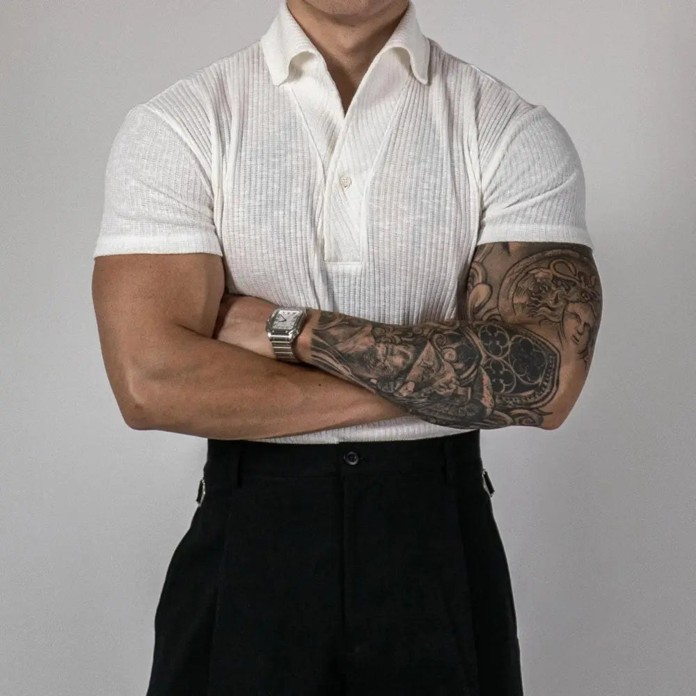 Regular Fit Sports Short Sleeve Polo Shirt – Smart Casual | Old Money Menswear Prendersons