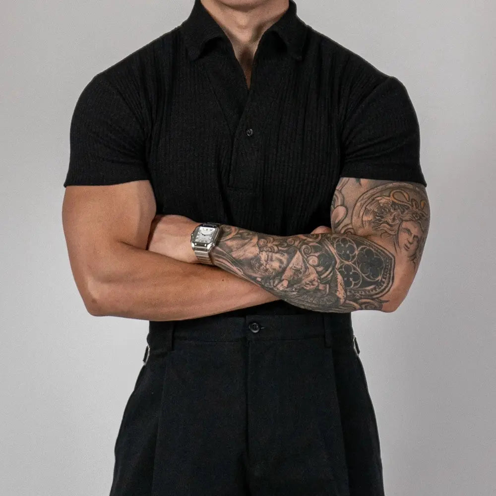Regular Fit Sports Short Sleeve Polo Shirt – Smart Casual | Old Money Menswear Prendersons