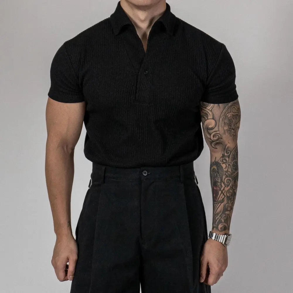 Regular Fit Sports Short Sleeve Polo Shirt – Smart Casual | Old Money Menswear Prendersons