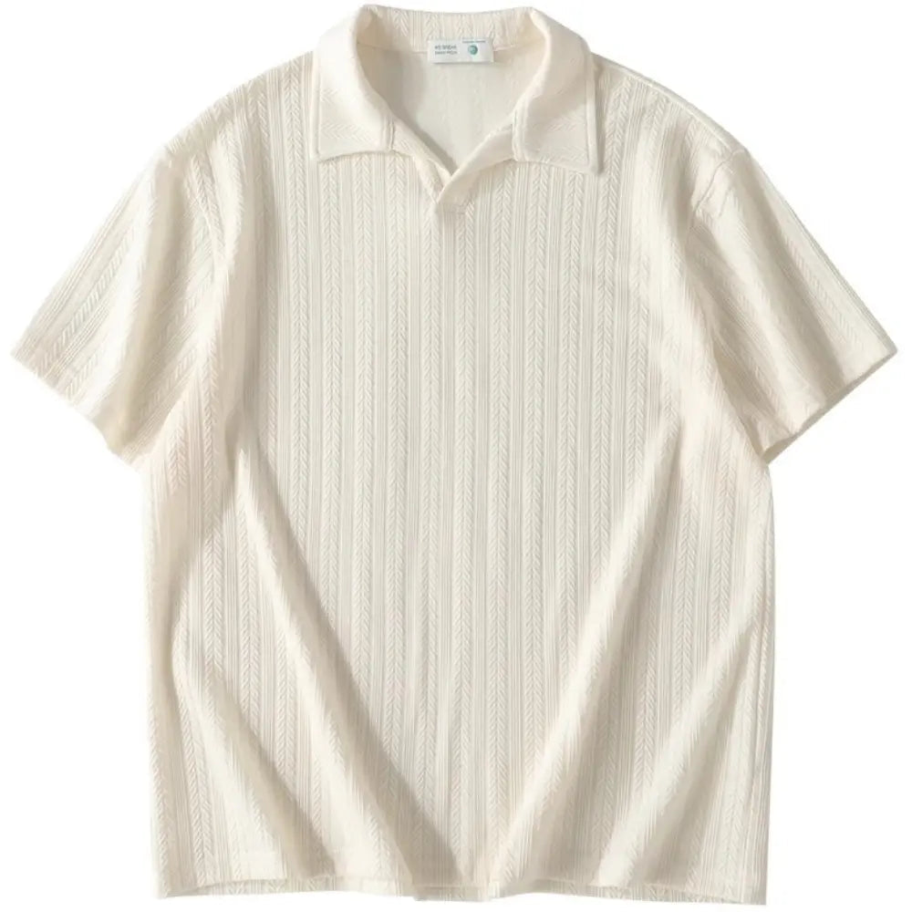 Slim Fit Woven Texture Shirt – Summer Daily Wear | Breathable T Shirts Prendersons